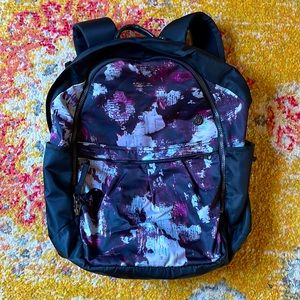 Purple lululemon backpack sports bag laptop bag pack